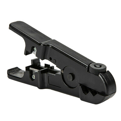 

〖Follure〗Coaxial Cable Stripping Pliers Network Cable Stripping Plier Stripper Black