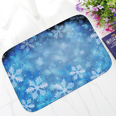 

Tailored Christmas HD Printed Non-Slip Bath Mat Absorbent Home Decor