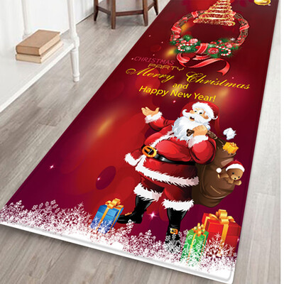 

Toponeto Merry Christmas Welcome Doormats Indoor Home Carpets Decor 40x120CM