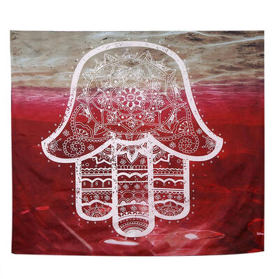 

Ethnic Style Tapestry Wall Hanging Sandy Beach Throw Rug Blanket Yoga Mat