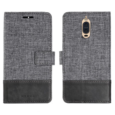 

Goowiiz Phone Case For Huawei Mate 99 Pro9 LiteHonor 6X Fashion Canvas Leather Wallet Full package flip Holder Stand