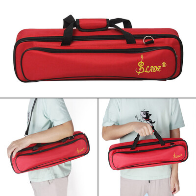 

LADE Padded Flute Bag Backpack Soft Case Lightweight with Carry Handle Shoulder Strap