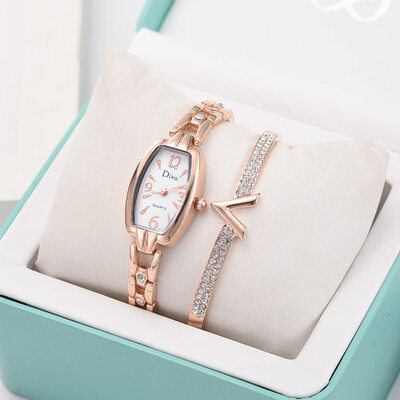 

RM Light Luxury Lady Temperament Watch Bracelet Set Chain Watch Birthday Gift