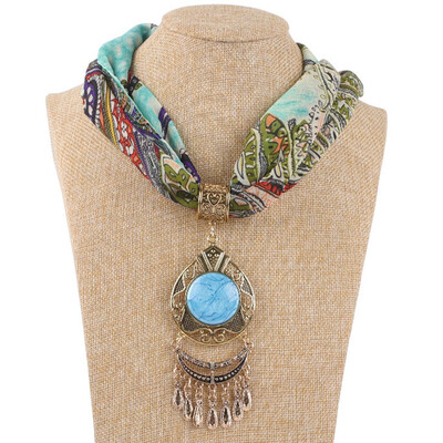 

Gobestart Floral Print Scarves Women Boho Beach Shawl Elegant Casual Wrap Necklace Scarf