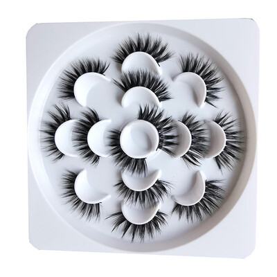 

〖Follure〗Luxury 7Paire 3D False Lashes Fluffy Strip Eyelashes Long Natural Party Makeup