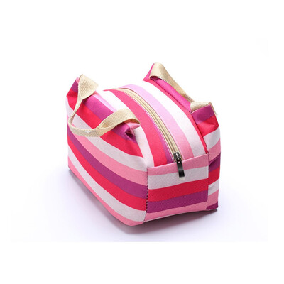 

Toponeto Insulation Package Portable Waterproof Canvas Lunch Bag Thermal Lunch Picnic Bag