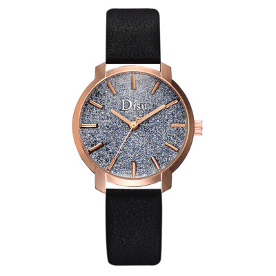 

Watch temperament simple quartz watch pu strap trend ladies watch