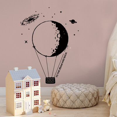 

〖Follure〗DIY Removable Moon Wall Stickers Home Decorative Decal Kids Nursery Baby Room