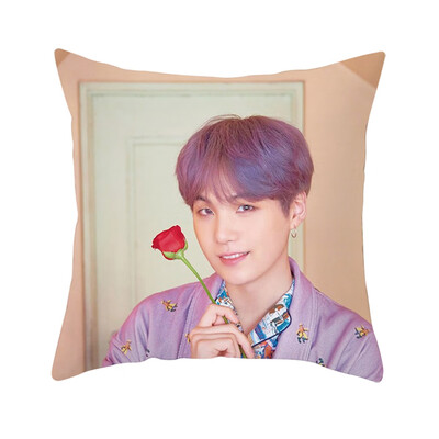 

Kpop BTS New Album MAP of The Soul Persona Concept Pillowcase Photo Printing Single Side