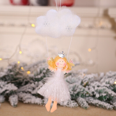 

Cartoon Angel Christmas Tree Decoration Hanging Pendant Holiday Party Ornaments Mini Hanging Doll For Xmas Tree