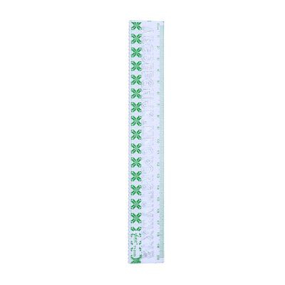 

Toponeto Clear Plastic Straight Ruler Plastic Measuring Tool for Student School Office