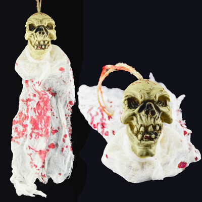 

Tailored Halloween Hanging Ghost Haunted House Grim Reaper Horror Props Door Decor