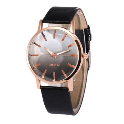 

Popular Gradual Color Scale Ladies WristWatch Temperament Beautiful Simple Gifts Fashion Girls 2018 Womens Quartz watch D