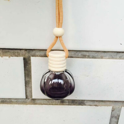 

12ml Pumpkin Shape Car Perfume Bottle Empty Bottle Perfume Pendant Fresh Hand-Made Perfume Bottle