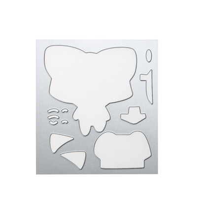 

Cute Fox Puzzle DIY Handmade Craft Stencils Decor Tool Set Cutting Die