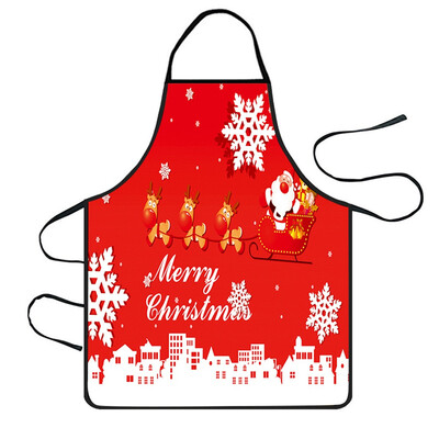 

Siaonvr Christmas Decoration Waterproof Apron Kitchen Aprons Dinner Party Apron