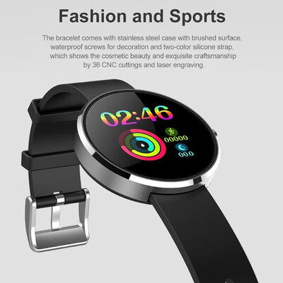 

DM78 Plus IP67 Waterproof Activity Tracker Heart Rate Monitor Smart Watch