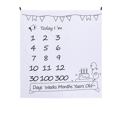 

Birthday Cake Print Blanket Background Cloth Newborn Baby Photography Props