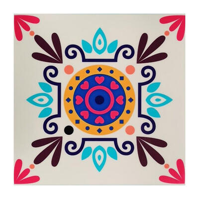 

Moroccan Style PVC Self-adhesive Waterproof DIY Bathroom Wall Tile Sticker