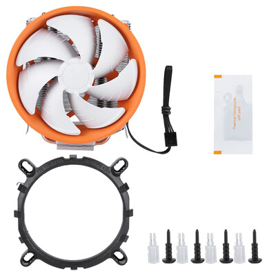 

Greensen 556CFM Large Wind 2 Heatpipe CPU Cooler 7 Blades Fast Heat Dissipation CPU Cooler CPU Cooler CPU Cooling Fan