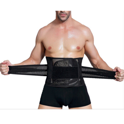 

Men Waist Trainer Cincher Body Fajas Corset Gym Sport Women Shaper Slim Belt