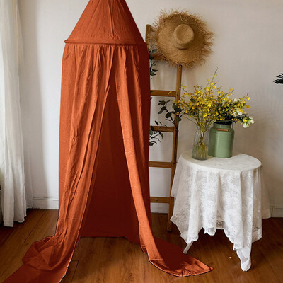 

Toponeto Baby Bed Canopy Bedcover Round Mosquito Net Curtain Bedd