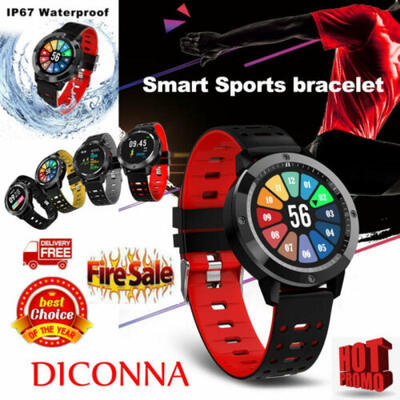 

CF58 Smart Watch IP67 Waterproof Bluetooth40 Fitness Tracker Heart Rate Monitor