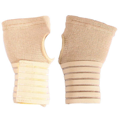 

Elastic Knitted Fabric Palm Wrap Hand Brace Support Wrist Sleeve Band Guard