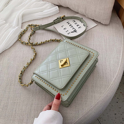 

Net red packet wild gas chain bag female bag 2019 new wave fashion single shoulder summer small fresh messenger bag
