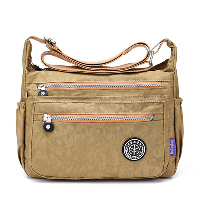 

Mothers Bag Middle-aged Ladys Moms Waterproof Oxford Bag Middle-aged&Old-aged Canvas Slant Bag