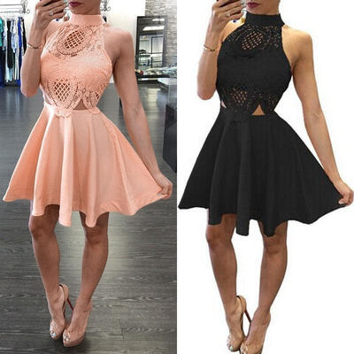 

New Sexy Women Summer Sleeveless Casual Evening Party Cocktail Short Mini Dress