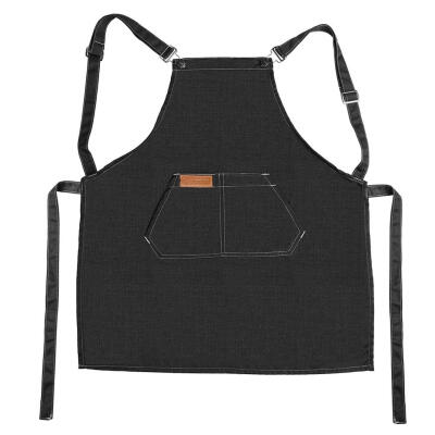 

Fashion Work Apron Chef Cooking Kitchen Restaurant Coffee Shop Denim Apron