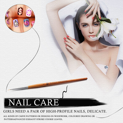 

〖Follure〗Nail Tools Painting Pen Flower Pen Nail Supplies DIY Carving Nail Pen