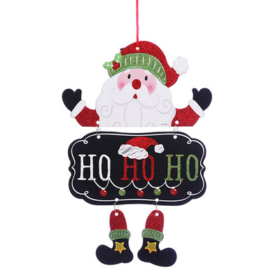 

1Pcs Santa Claus Door Hanging Christmas Tree Christmas Decorations For Home Hanging Pendant Ornament Gifts