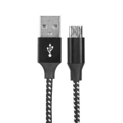 

Micro USB Cable Nylon Braided Data Cord Quick Fast Charging Wire for Phone