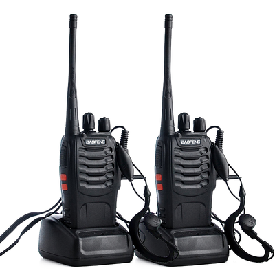 

2 piezas Baofeng bf-888s Walkie Talkie estación de Radio UHF 400-470MHz 16CH 888 CB Radio talki walki bf-888s portátil transceptor