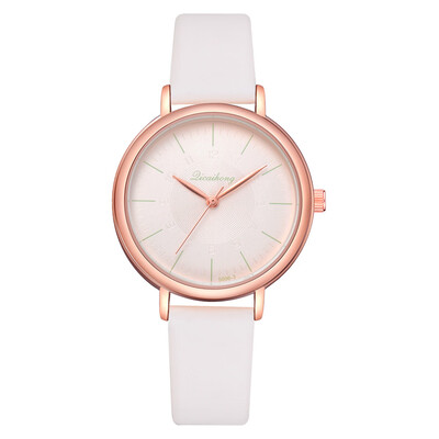 

Wish new direct sales quality belt business quartz watch casual temperament ladies watch wholesale