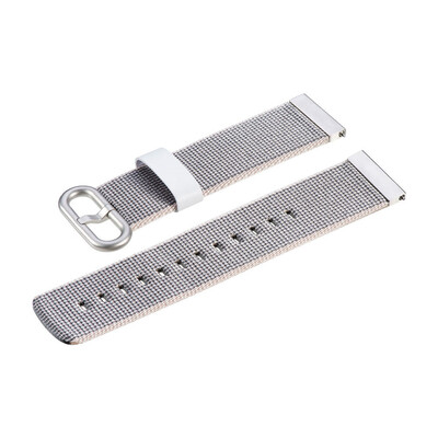 

〖Follure〗Fashion Braided Nylon Accessory Bangle Watch Band Wrist Strap For Pebble Time BK