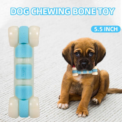 

Dog Chew Bone 55 Inch Chewing Toy for Aggressive Chewer Indestructible Dog Toy Tooth Training Playing for Dog Puppy
