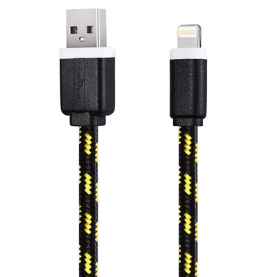 

3M Colorful Nylon Braided 8 Pin Transfer Data Sync Line Charging Cable for iPhone 6 6s