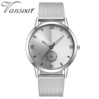 

Business Women Watches Featured Mesh Belt Strap Ladies High Quality Scale Dial Quartz Wristwatch Simple Clock Montre Femme