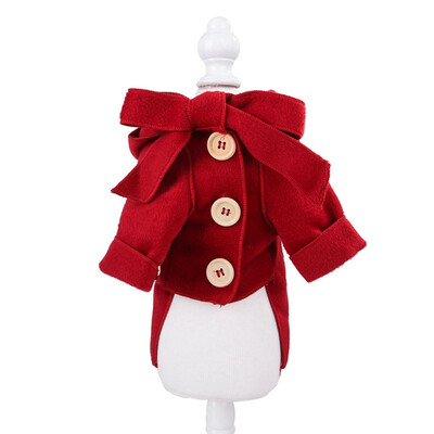 

Luxurious Pet Dog Clothes Warm Jacket Solid Coat For Small Dogs Windbreaker Dog Coat Thicker Cotton Costume Coat -XL