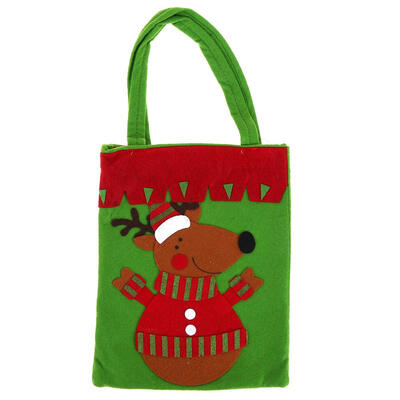 

Christmas Gift Bag Candy Handbags Home Party Decor Xmas Supplies