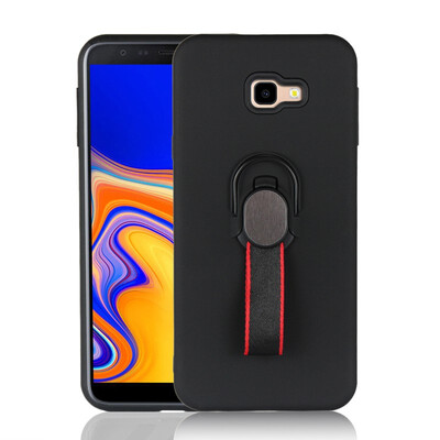 

Magnetic Case Samsung Galaxy J4 J4 Plus Phone Ring Stand Cover Samsung J4 Prime J4plus SM-J415FNDS SM-J415FDS Hybrid TPU Case