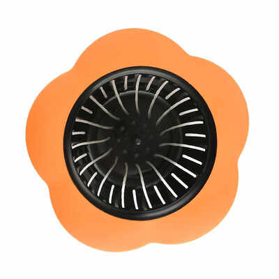 

Plum Shape Silicone TPR Sink Strainer Filter Water Stopper Floor Drain Hair Catcher Stopper Bathtub Plug Bathroom Accessories