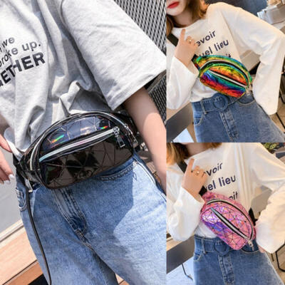 

Fashion Women Girl Waist Fanny Pack Belt Bag Pouch Travel Hip Bum Bag Mini Purse