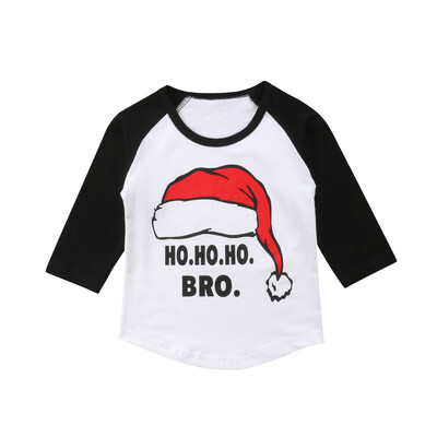 

Christmas Toddler Kids Baby Boy Girls Holiday Clothes Short Sleeve T-shirts Top Xmas Tee Outfits