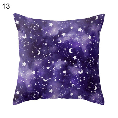 

Purple Style Tree Letters Printed Pillow Case Cushion Cover Home Sofa Car Decor