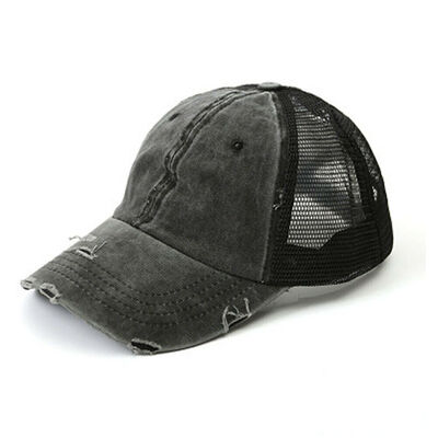 

Ponytail Baseball Cap Messy High Buns Mesh Trucker Visor Summer Beach Hat Womens