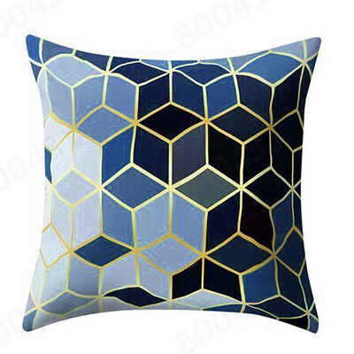 

〖Follure〗Rose Black Gold Cushion Cover Square Pillowcase Home Decoratio